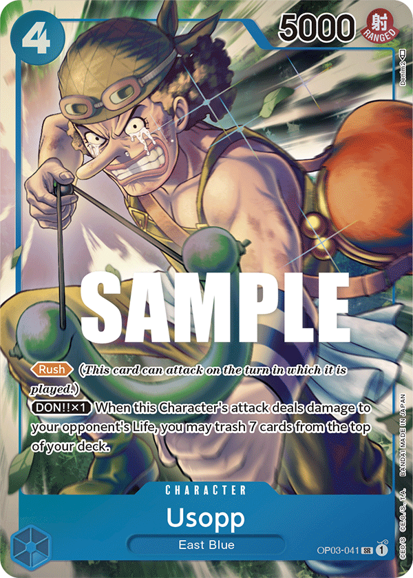 OP03-041 SR Usopp AA