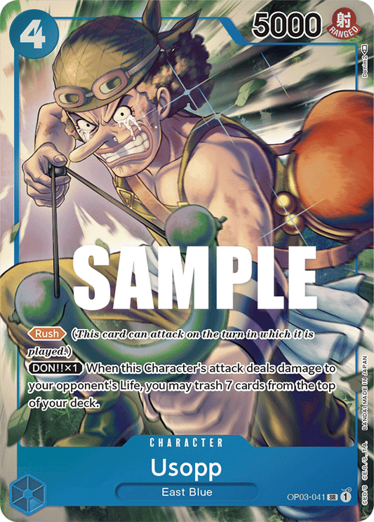 OP03-041 SR Usopp AA