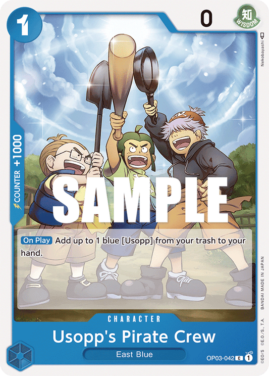 OP03-042 C Usopp's Pirate Crew