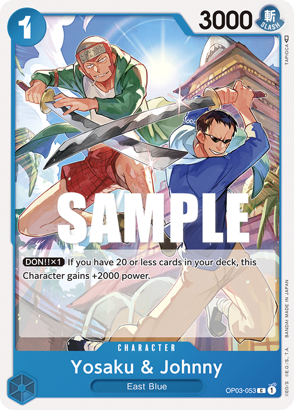 OP03-053 C Yosaku & Johnny