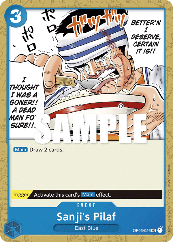 OP03-056 UC Sanji's Pilaf