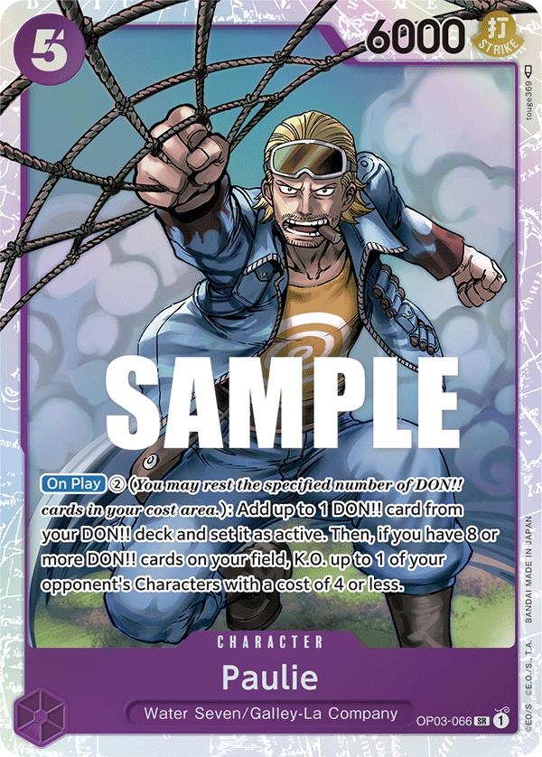 OP03-066 SR Paulie