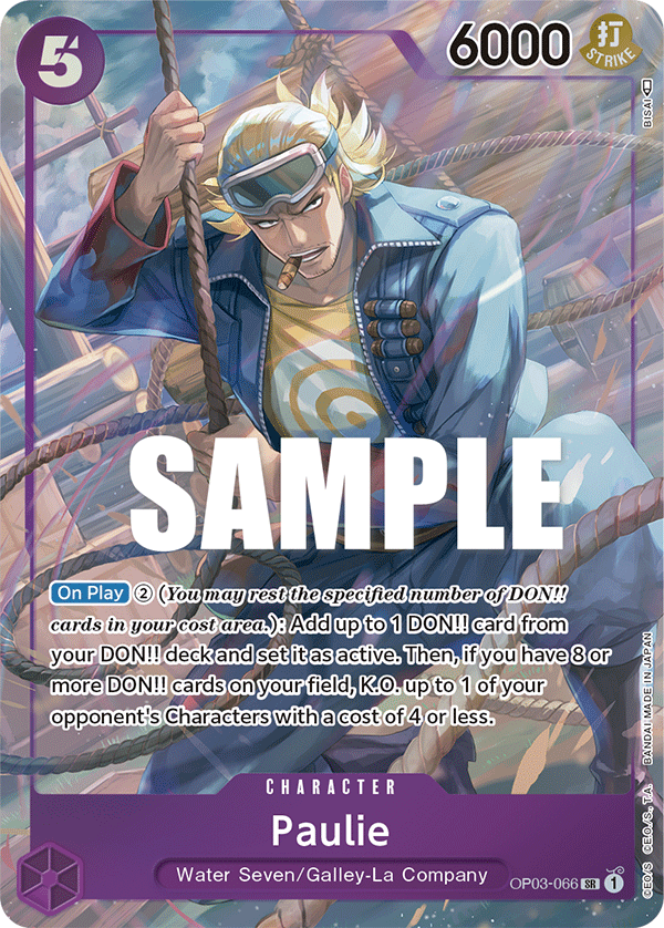 OP03-066 SR Paulie AA
