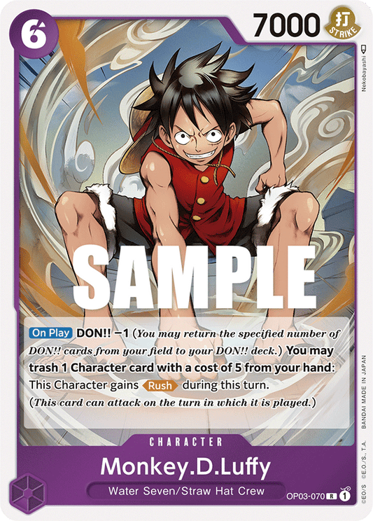 OP03-070 R Monkey.D.Luffy