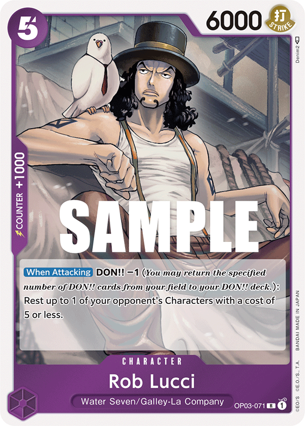 OP03-071 R Rob Lucci