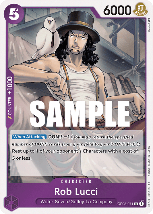 OP03-071 R Rob Lucci
