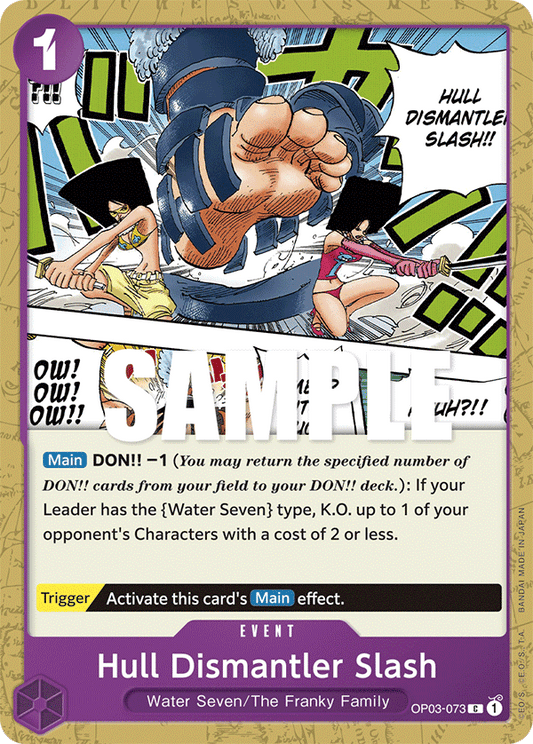 OP03-073 C Hull Dismantler Slash
