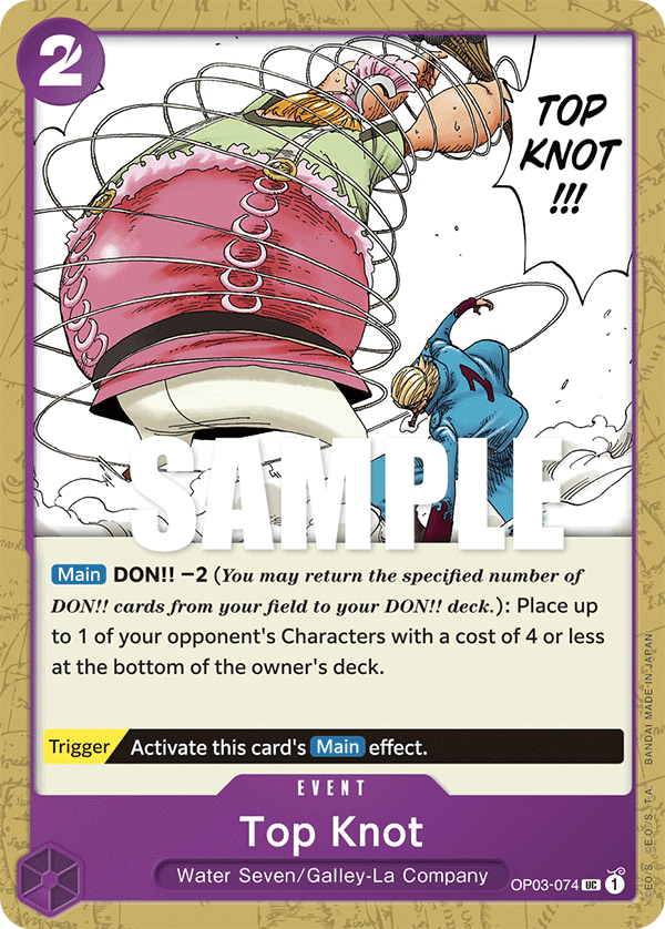 OP03-074 UC Top Knot