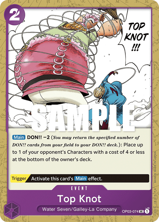 OP03-074 UC Top Knot