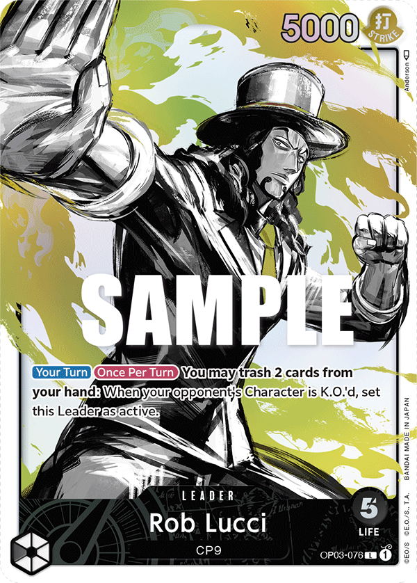 OP03-076 L Rob Lucci AA