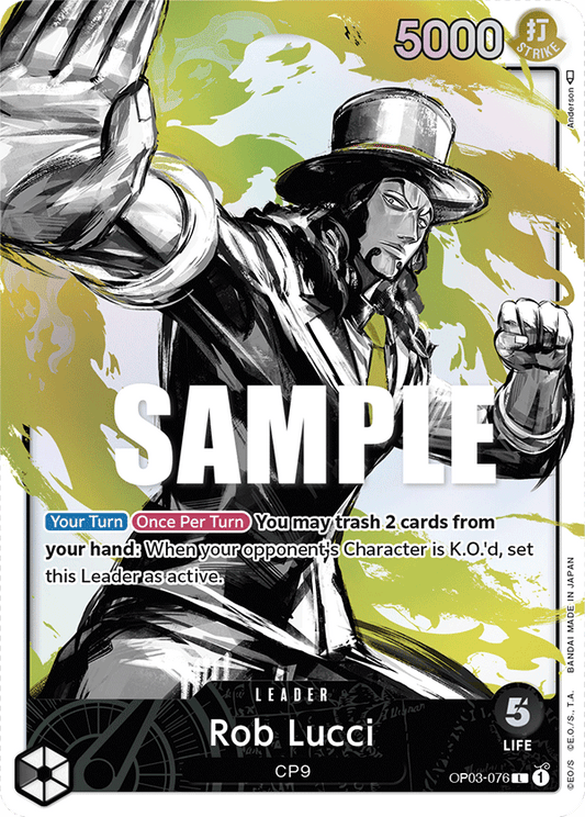 OP03-076 L Rob Lucci AA