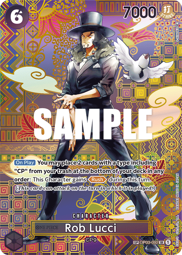 OP03-092 SP Rob Lucci