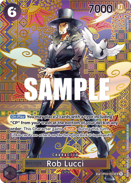 OP03-092 SP Rob Lucci