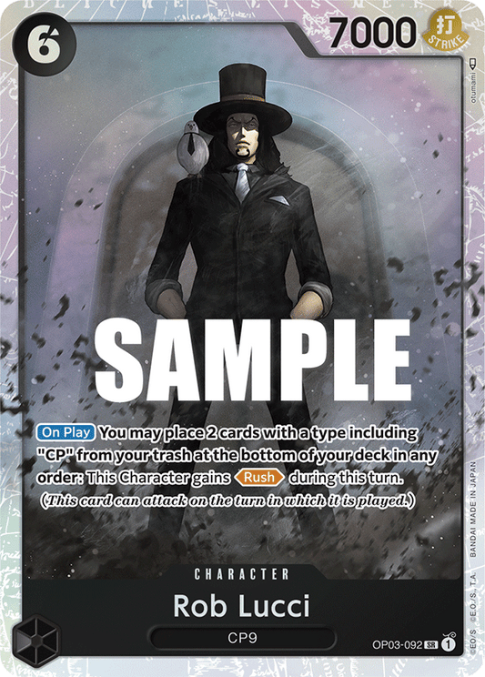 OP03-092 SR Rob Lucci