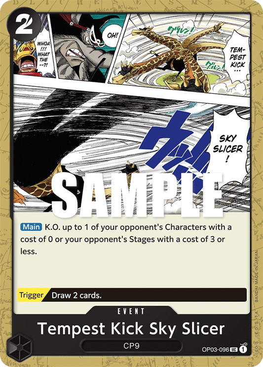 OP03-096 UC Tempest Kick Sky Slicer