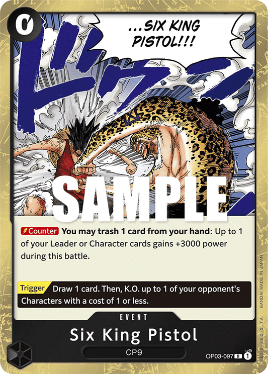OP03-097 R Six King Pistol