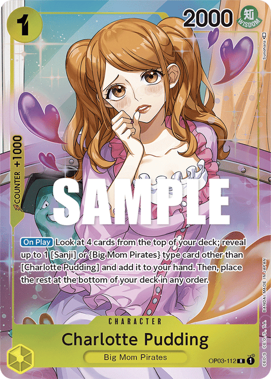 OP03-112 R Charlotte Pudding AA