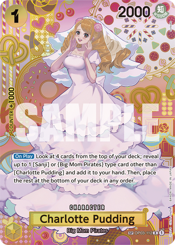 OP03-112 SP Charlotte Pudding