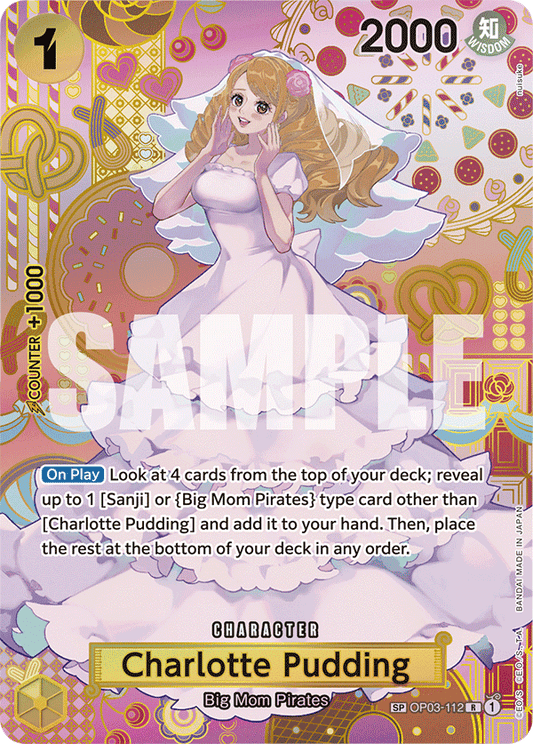 OP03-112 SP Charlotte Pudding
