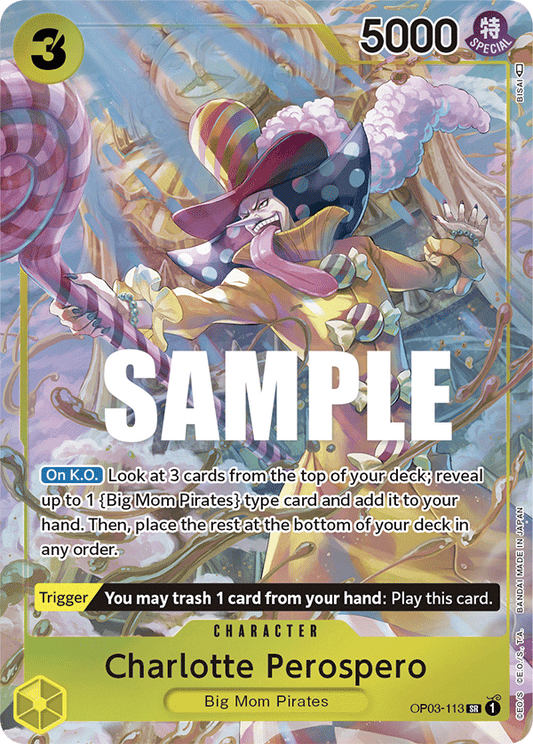 OP03-113 SR Charlotte Perospero AA