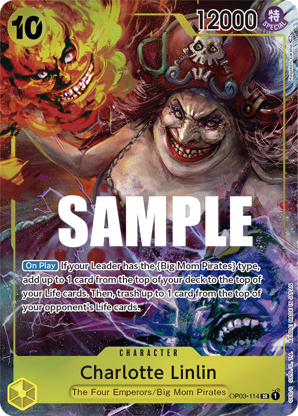OP03-114 SR Charlotte Linlin AA