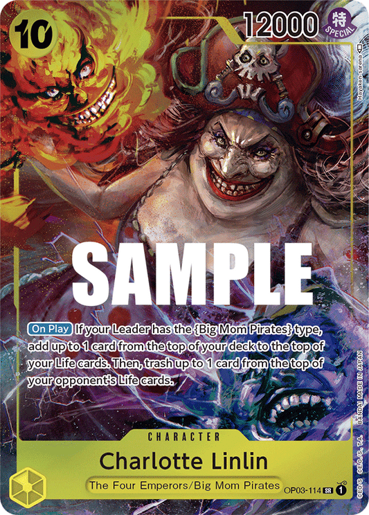 OP03-114 SR Charlotte Linlin AA