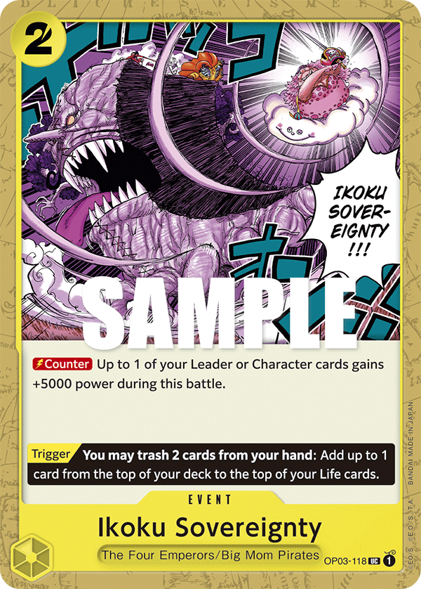 OP03-118 UC Ikoku Sovereignty