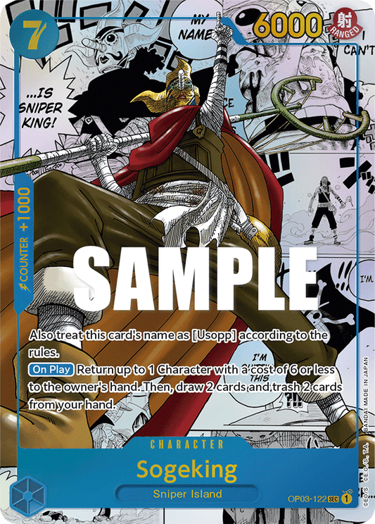 OP03-122 SEC Sogeking MANGA