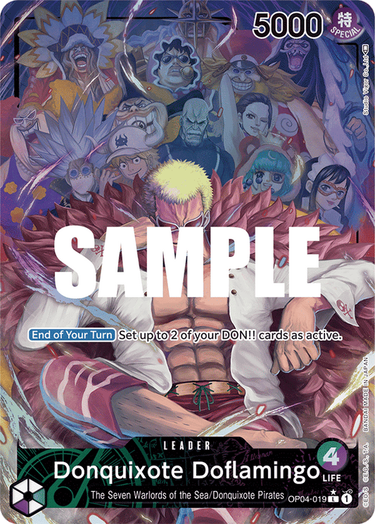 OP04-019 L Donquixote Doflamingo AA