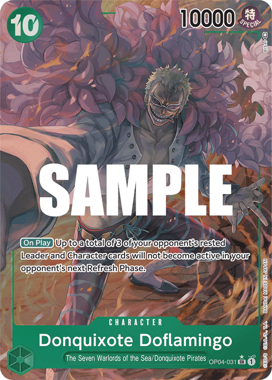 OP04-031 SR Donquixote Doflamingo AA