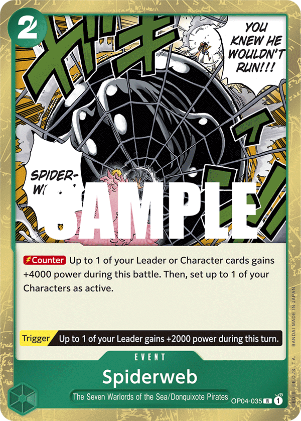 OP04-035 R Spiderweb
