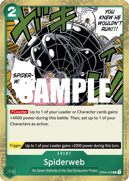 OP04-035 R Spiderweb