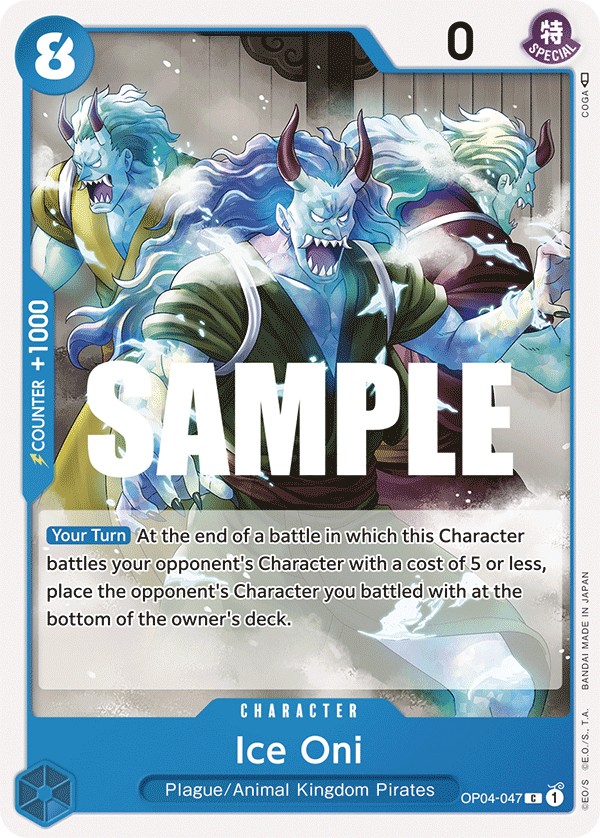 OP04-047 C Ice Oni