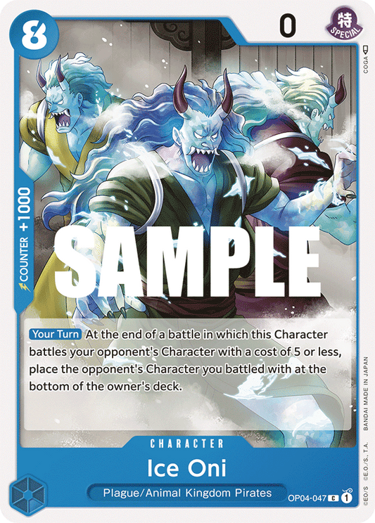 OP04-047 C Ice Oni