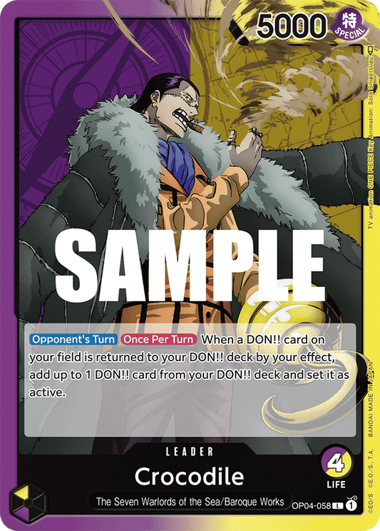OP04-058 L Crocodile