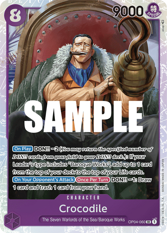 OP04-060 SR Crocodile