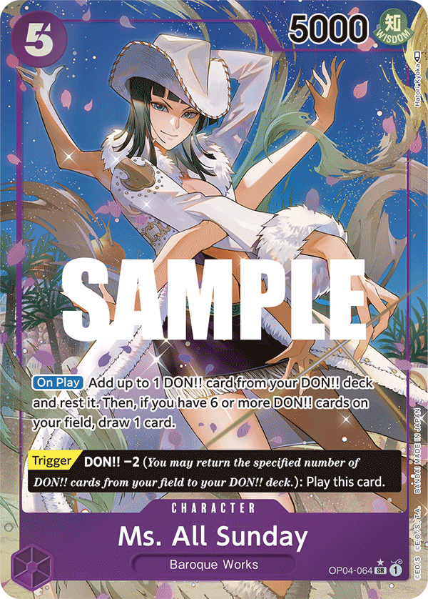 OP04-064 SR Ms. All Sunday AA
