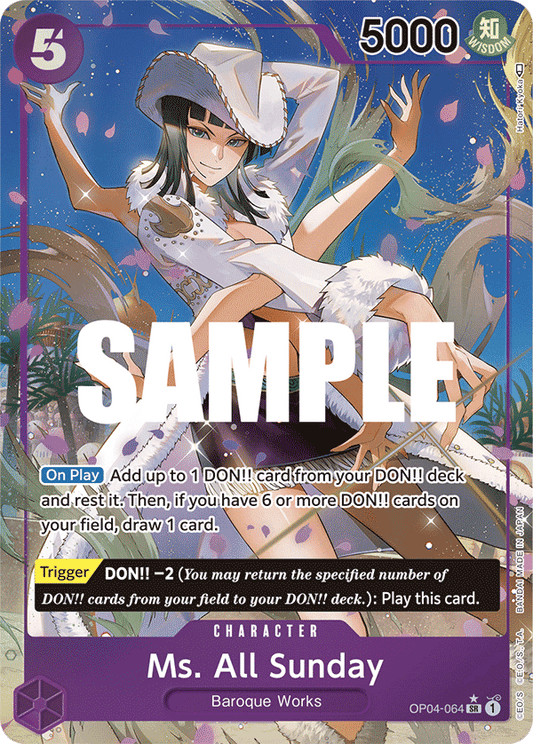 OP04-064 SR Ms. All Sunday AA
