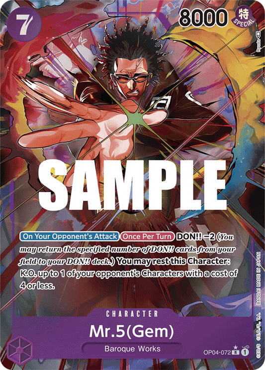 OP04-072 R Mr.5(Gem) AA