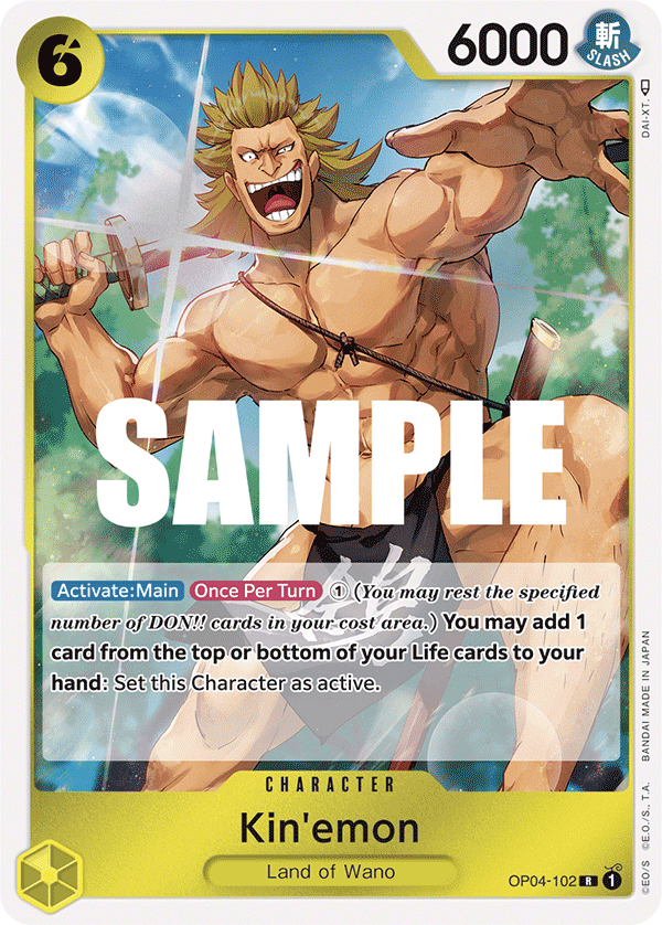 OP04-102 R Kin'emon