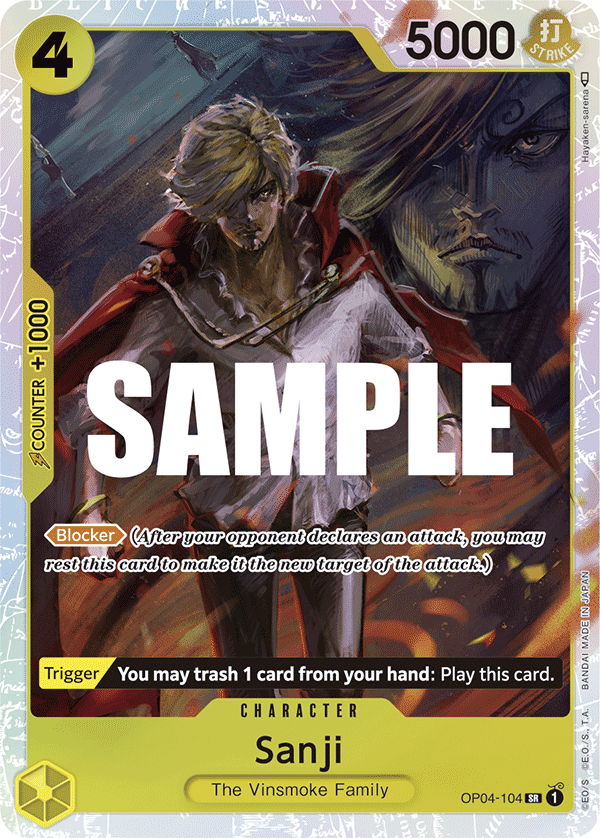 OP04-104 SR Sanji