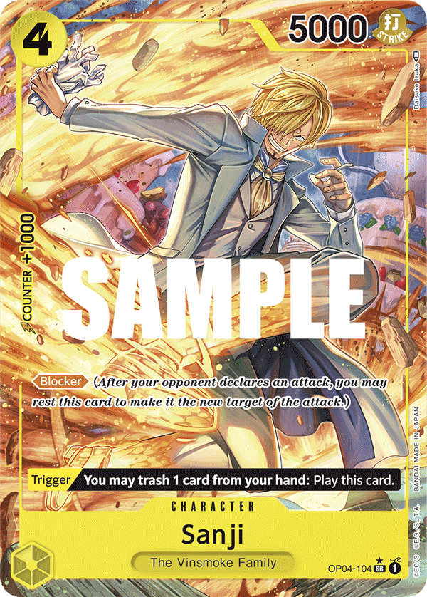 OP04-104 SR Sanji AA