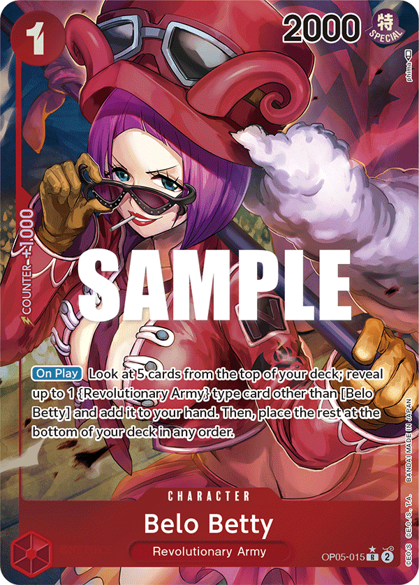 OP05-015 R Belo Betty AA