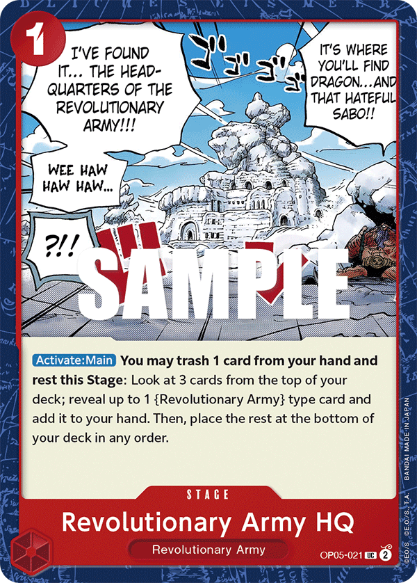 OP05-021 UC Revolutionary Army HQ
