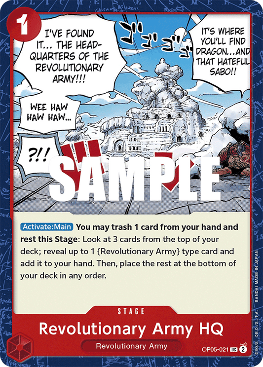 OP05-021 UC Revolutionary Army HQ