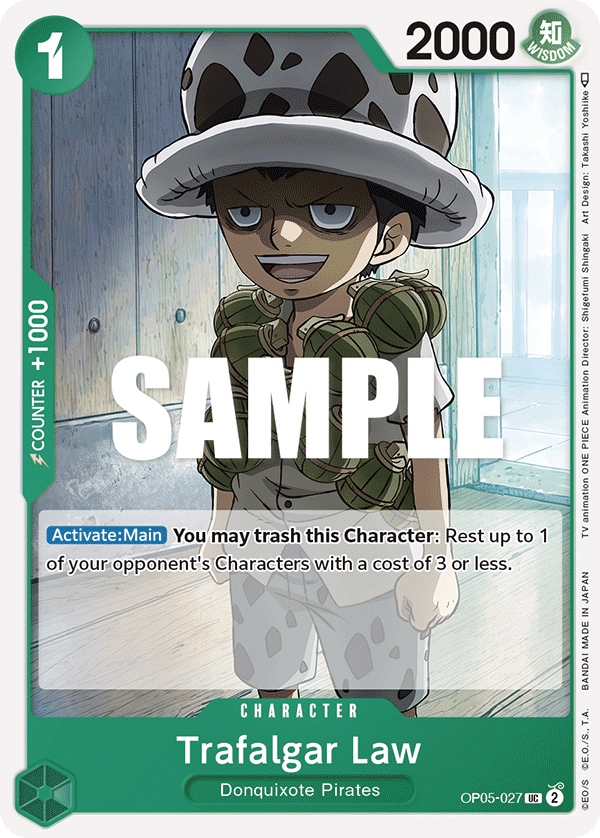 OP05-027 UC Trafalgar Law