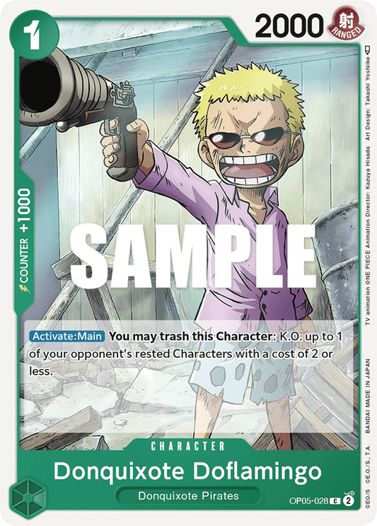 OP05-028 C Donquixote Doflamingo