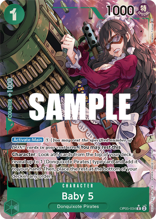 OP05-034 R Baby 5 AA
