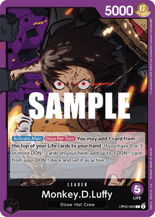 OP05-060 L Monkey.D.Luffy