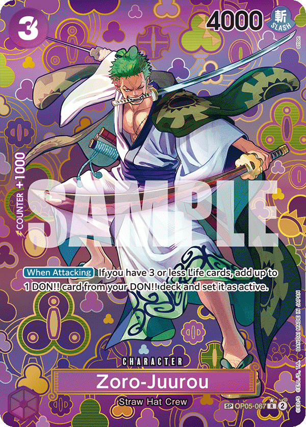OP05-067 SP Zoro-Juurou